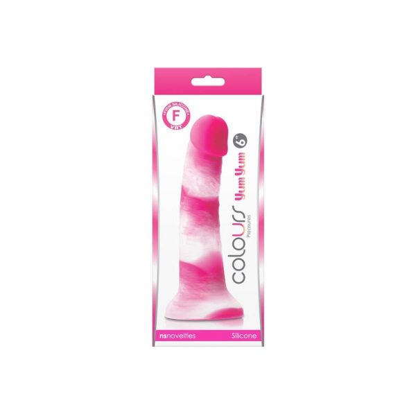Colours - Pleasures - Yum Yum  6" Dildo - Pink #2 | ViPstore.hu - Erotika webáruház
