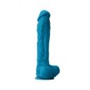 Colours - Pleasures - 10" Dildo - Blue #1 | ViPstore.hu - Erotika webáruház
