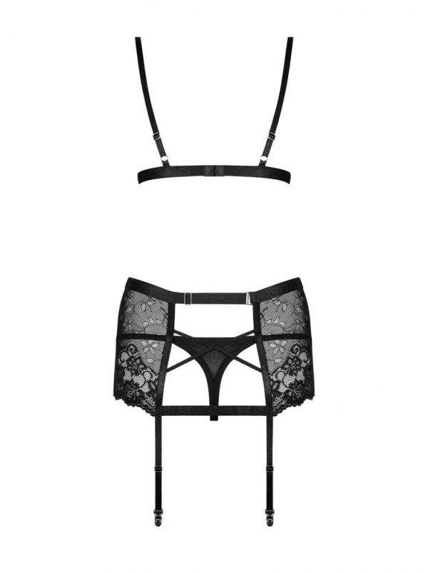 Blanita 3-pcs set black  S/M #2 | ViPstore.hu - Erotika webáruház