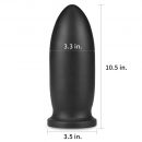 9" King Sized Anal Bomber Black #1 | ViPstore.hu - Erotika webáruház