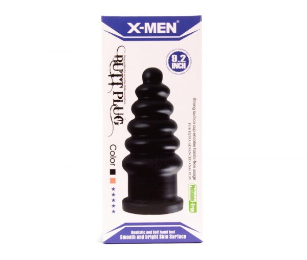 X-MEN 9.2 inch Butt Plug Black #4 | ViPstore.hu - Erotika webáruház