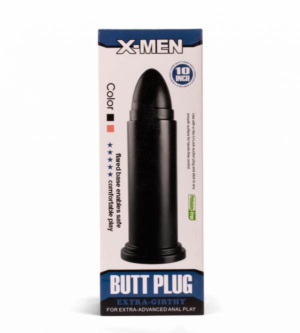 X-MEN 10" Huge Butt Plug Black 2 #3 | ViPstore.hu - Erotika webáruház