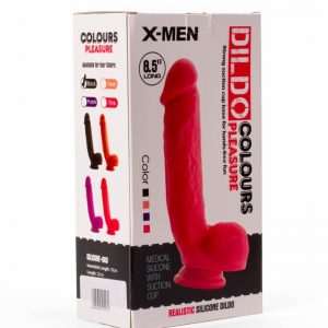 X-MEN 8.5" Dildo Colours Pleasure Black 3 #1 | ViPstore.hu - Erotika webáruház