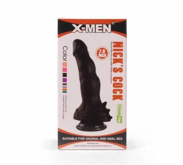 X-MEN Nick's 7" Cock Black #9 | ViPstore.hu - Erotika webáruház