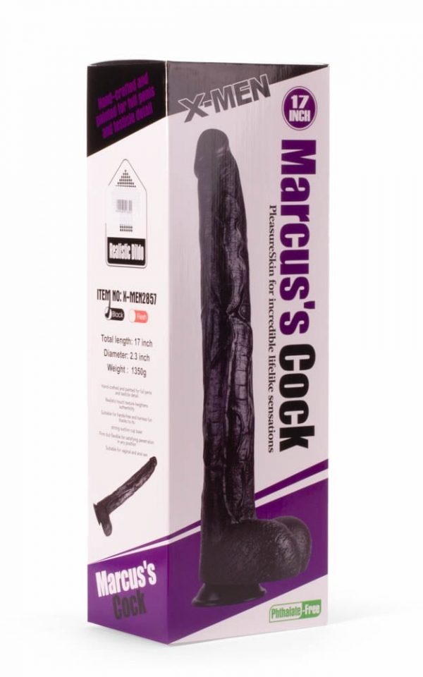 X-MEN Marcus's 17 inch Cock Black #5 | ViPstore.hu - Erotika webáruház
