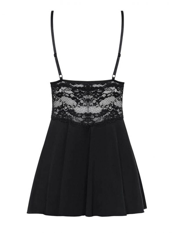 810-BAB-1 babydoll & thong black S/M #3 | ViPstore.hu - Erotika webáruház
