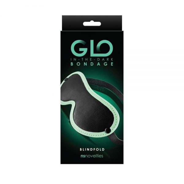 GLO Bondage - Blindfold - Green #2 | ViPstore.hu - Erotika webáruház