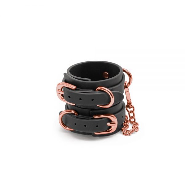 Bondage Couture - Wrist Cuffs - Black #1 | ViPstore.hu - Erotika webáruház