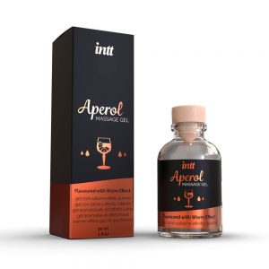 MASSAGE GEL APEROL GLASS BOTTLE 30ML + BOX #1 | ViPstore.hu - Erotika webáruház