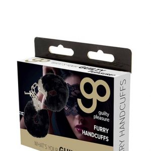 GP Furry Handcuffs Black #1 | ViPstore.hu - Erotika webáruház