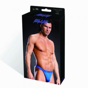 BLUE LINE Performance Microfiber Thong blue L/XL #1 | ViPstore.hu - Erotika webáruház