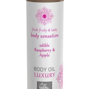 Luxury body oil edible - Raspberry & Apple 75ml #1 | ViPstore.hu - Erotika webáruház