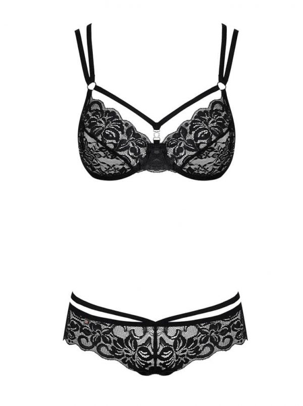 860-SET-1 2 pcs set black  S/M #3 | ViPstore.hu - Erotika webáruház