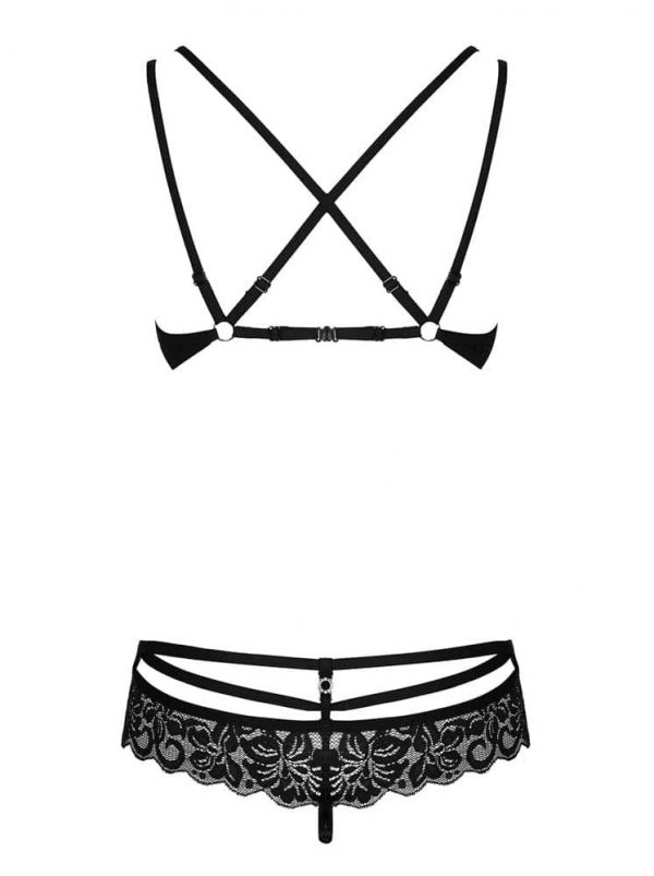 860-SET-1 2 pcs set black  S/M #4 | ViPstore.hu - Erotika webáruház