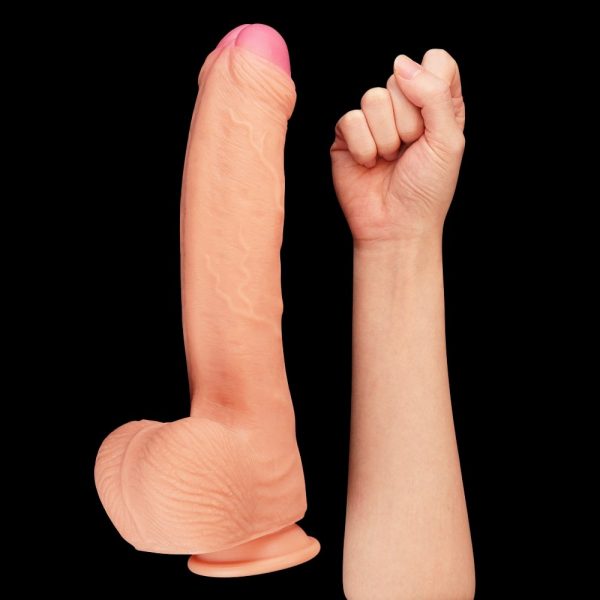 11" Dual Layer Platinum Silicone Cock #5 | ViPstore.hu - Erotika webáruház