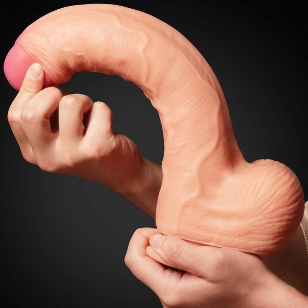 11" Dual Layer Platinum Silicone Cock #6 | ViPstore.hu - Erotika webáruház