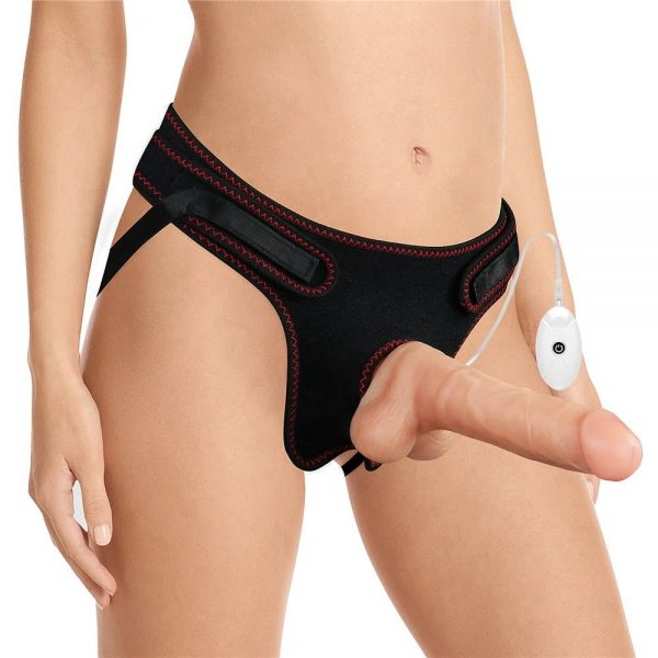 Vibrating Easy Strapon Set 7.5" #6 | ViPstore.hu - Erotika webáruház