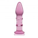 5.5" Glass Romance Pink #1 | ViPstore.hu - Erotika webáruház