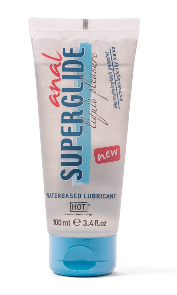 HOT Anal Superglide Liquid Pleasure - waterbased lubricant 100 ml #1 | ViPstore.hu - Erotika webáruház