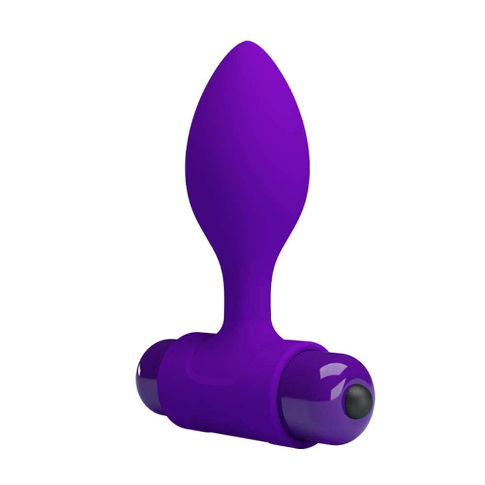 Pretty Love Vibra Butt Plug Purple #1 | ViPstore.hu - Erotika webáruház