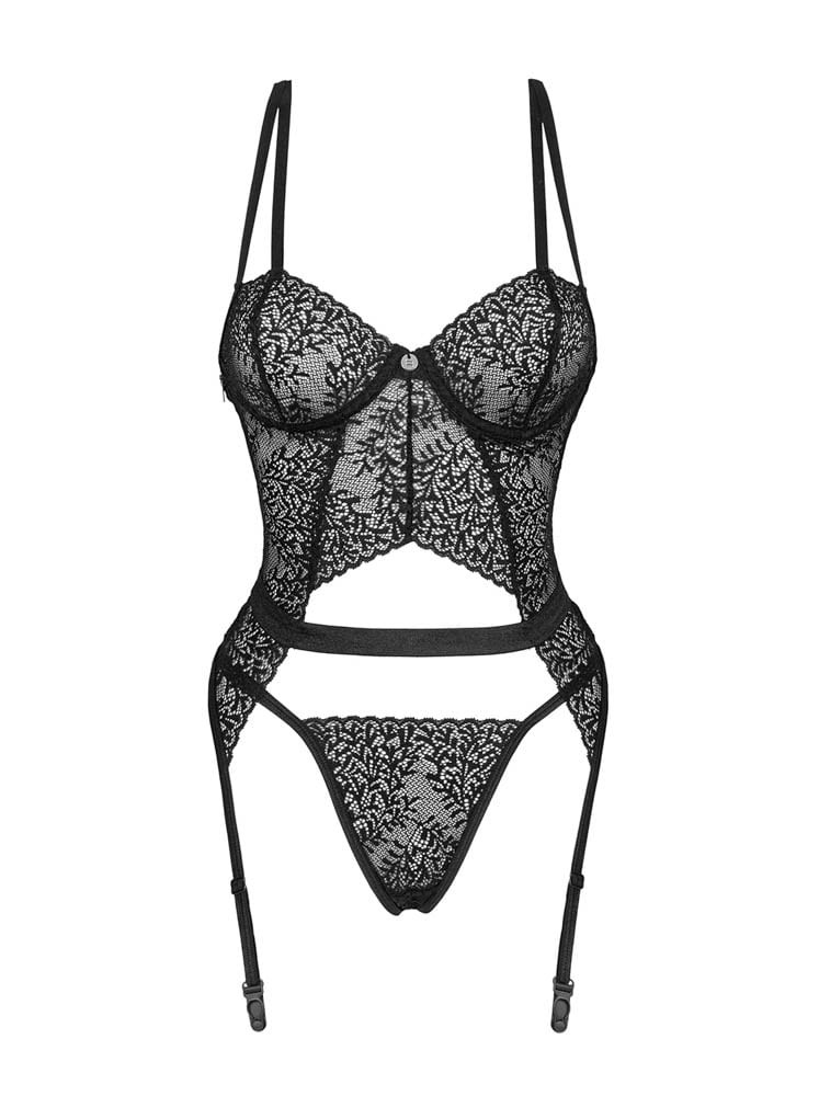 Yaskana corset black  M/L #2 | ViPstore.hu - Erotika webáruház