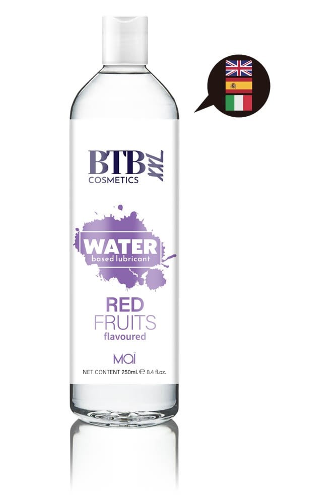 BTB WATER BASED FLAVORED RED FRUITS LUBRICANT 250ML #2 | ViPstore.hu - Erotika webáruház