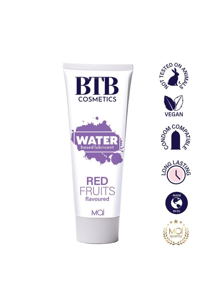 BTB WATER BASED FLAVORED RED FRUITS LUBRICANT 100ML #4 | ViPstore.hu - Erotika webáruház