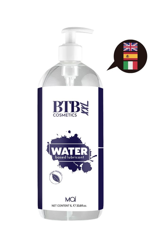 BTB WATER BASED LUBRICANT 1000ML #2 | ViPstore.hu - Erotika webáruház