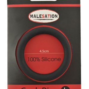 Malesation Silicone Cock Ring Black L #1 | ViPstore.hu - Erotika webáruház