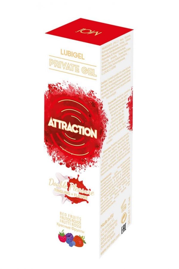 LUBIGEL - INTIMATE GEL  WITH LIQUID VIBRATOR EFFECT  (MAI ATTRACTION) RED FRUITS - 30 ML #3 | ViPstore.hu - Erotika webáruház
