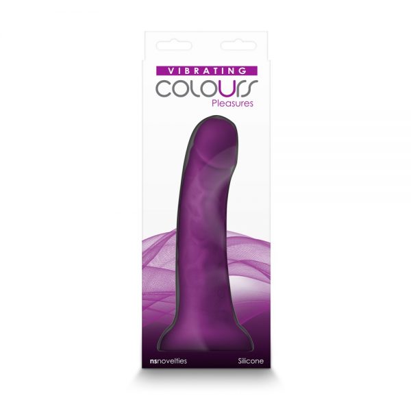 Colours Pleasures - 7" Vibrating - Purple #1 | ViPstore.hu - Erotika webáruház