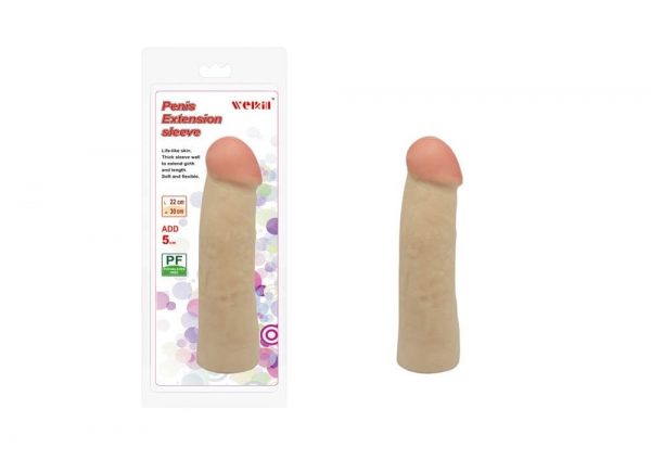 Charmly Penis Extension Sleeve 8,5" No. 1. ViPstore.hu - Erotika Webáruház - Szexshop