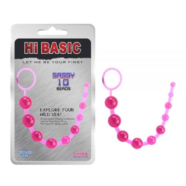 Sassy Anal Beads Pink #1 | ViPstore.hu - Erotika webáruház