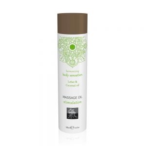 Massage oil stimulation – Lotus & Coconut oil 100ml ViPstore.hu - Erotika Webáruház - Szexshop