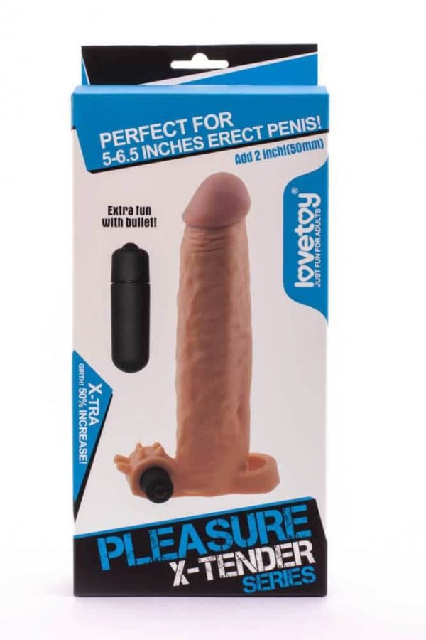 Pleasure X-Tender Vibrating Penis Sleeve #4 #1 | ViPstore.hu - Erotika webáruház