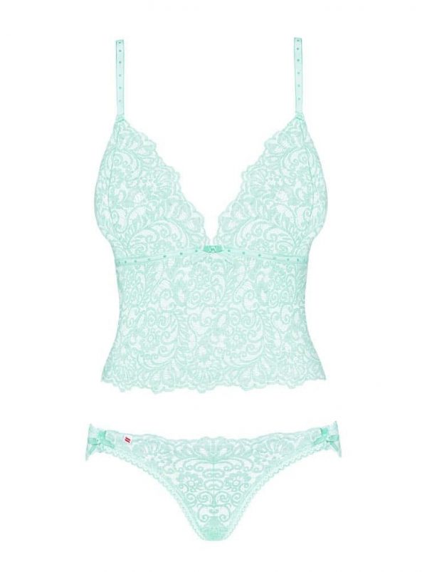 Delicanta top & panties  S/M mint ViPstore.hu - Erotika Webáruház - Szexshop 3
