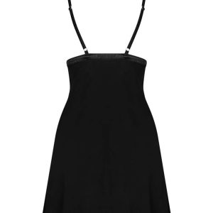 Cecilla chemise & thong black S/M
