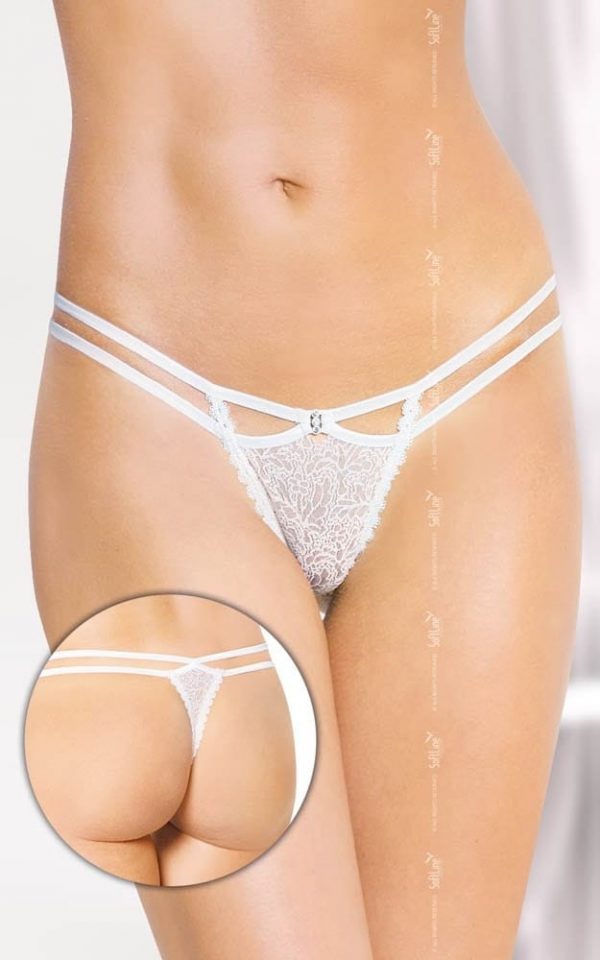 G-String 2450 - white {} S/M #1 | ViPstore.hu - Erotika webáruház