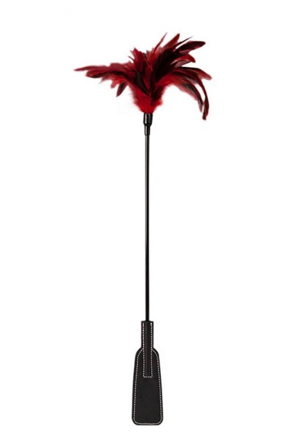 GP Feather Crop Black Red #2 | ViPstore.hu - Erotika webáruház