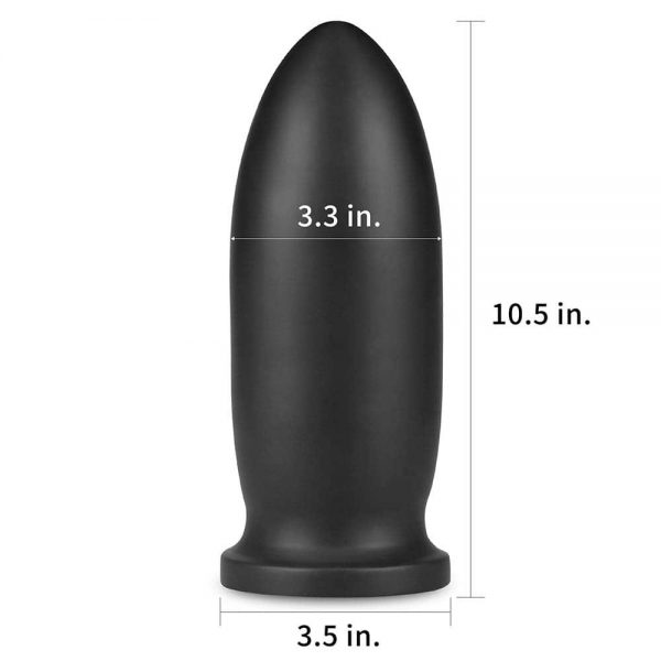 9" King Sized Anal Bomber Black #5 | ViPstore.hu - Erotika webáruház