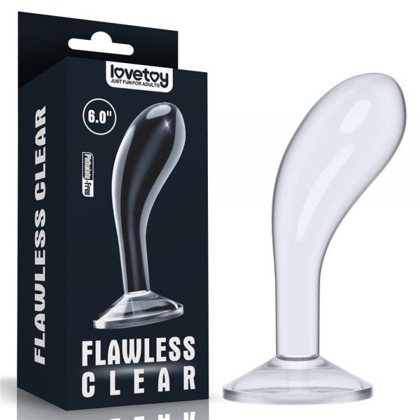 6.0'' Flawless Clear Prostate Plug ViPstore.hu - Erotika Webáruház - Szexshop