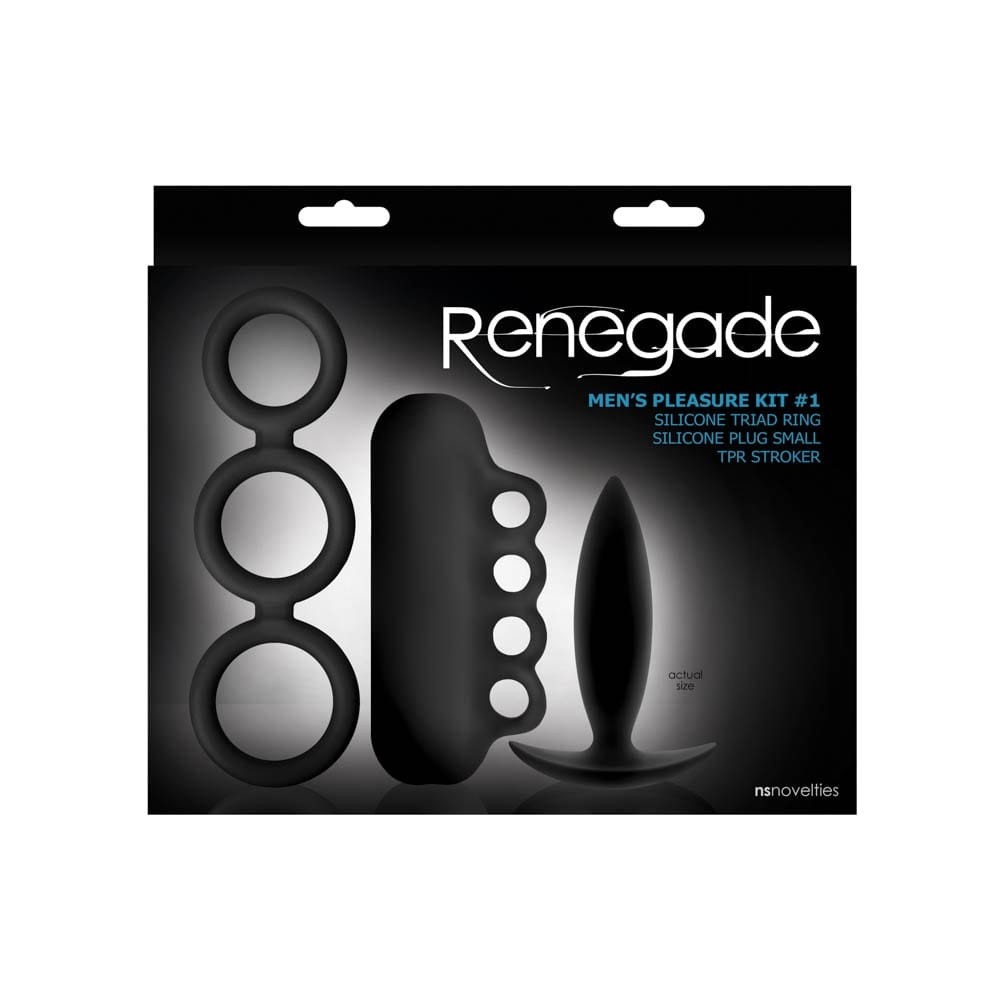 Renegade Men's Pleasure Kit #1 Black #1 | ViPstore.hu - Erotika webáruház