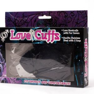 Love Cuffs Black Plush ViPstore.hu - Erotika Webáruház - Szexshop