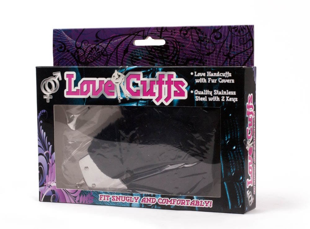 Love Cuffs Black Plush #1 | ViPstore.hu - Erotika webáruház