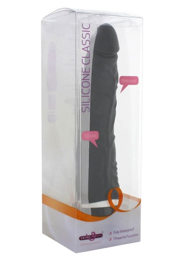 Classic Slim Vibrator Black #1 | ViPstore.hu - Erotika webáruház