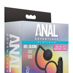 ANAL ADVENTURES ANAL BALL WITH C-RING ViPstore.hu - Erotika Webáruház - Szexshop
