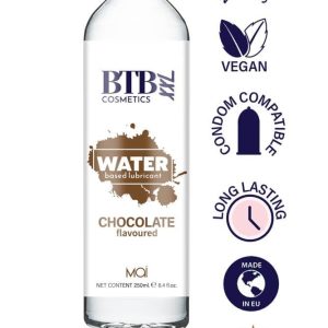 BTB WATER BASED FLAVORED CHOCOLAT LUBRICANT 250ML