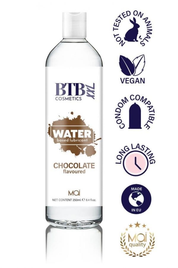 BTB WATER BASED FLAVORED CHOCOLAT LUBRICANT 250ML ViPstore.hu - Erotika Webáruház - Szexshop 4