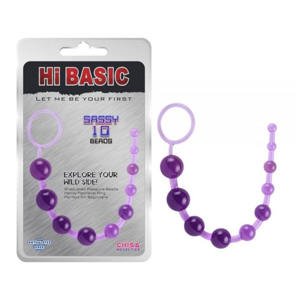 Sassy Anal Beads Purple ViPstore.hu - Erotika Webáruház - Szexshop
