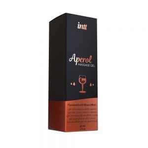 MASSAGE GEL APEROL GLASS BOTTLE 30ML + BOX ViPstore.hu - Erotika Webáruház - Szexshop